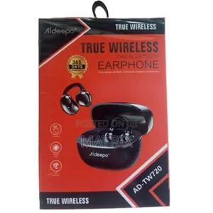 Aldeepo True Wireless Earbuds,Comfort Open Ear Clip Wireless Earphones