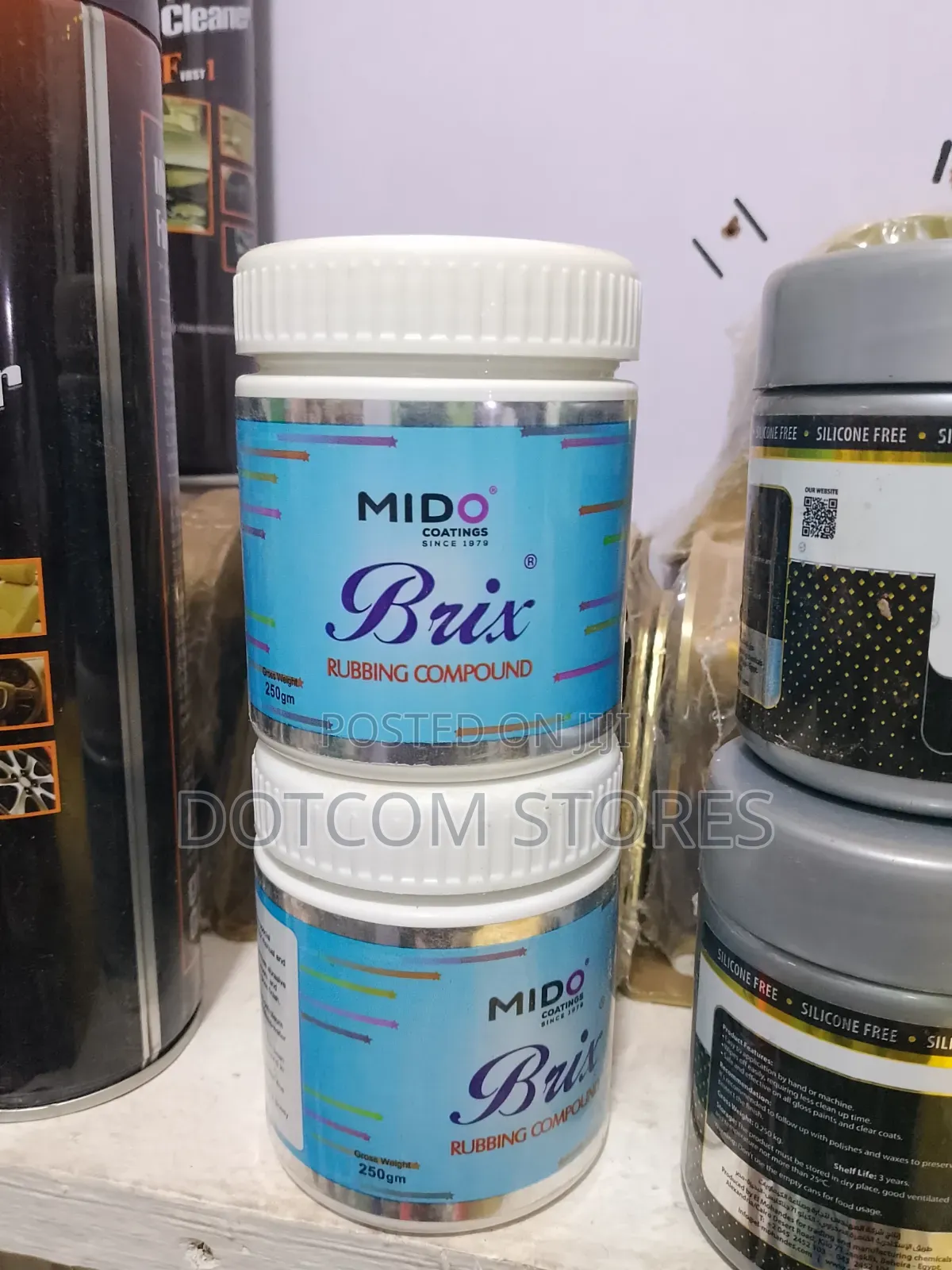 1kg Tub of Mido Brix Rubbing Compound