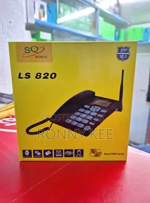 LCD Smart Display Landline {Sq Ls820}