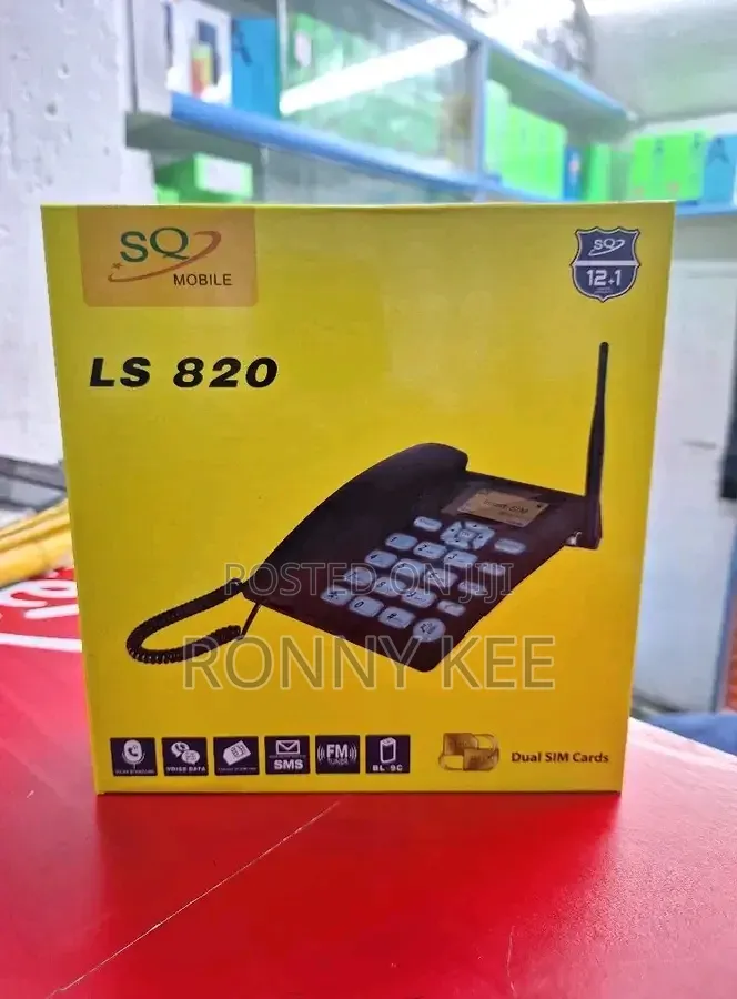 LCD Smart Display Landline {Sq Ls820}