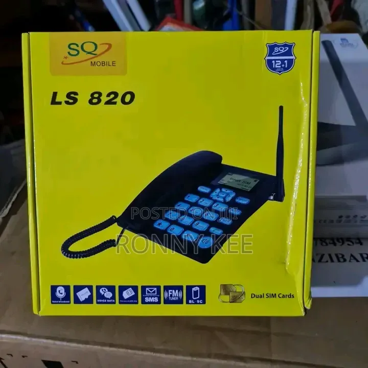 LCD Smart Display Landline {Sq Ls820}