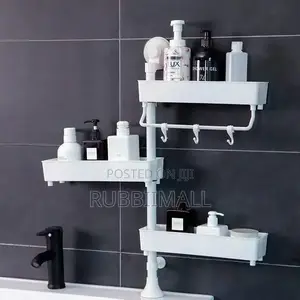 180° Rotating Corner Storage Shelf