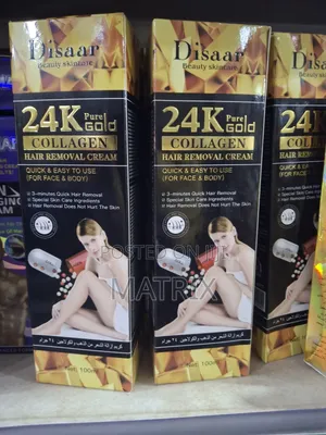 Disaar Hair Removal Cream Gold Essence Collagen Argan