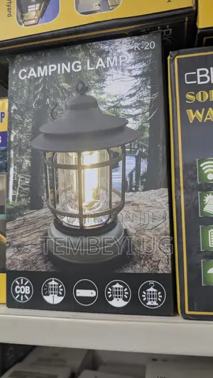 Camping Retro Lights Portable Hanging Dimmable Brightness, Battery