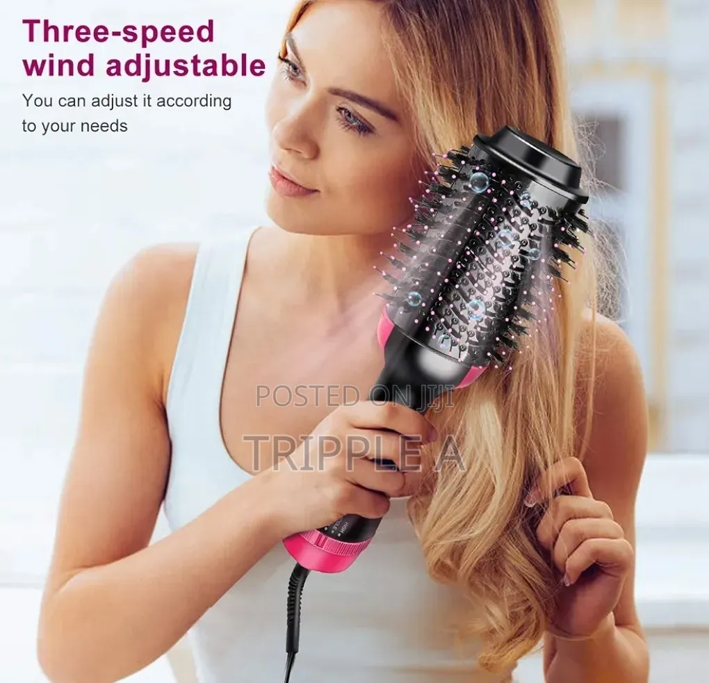 Multifunctional Hot Air Hair Dryer Straightener