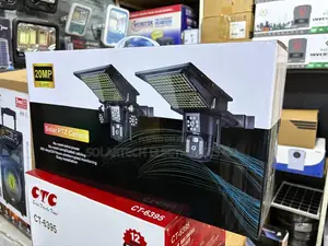 20MP 4-Lens Solar PTZ Security Camera – 24H Monitoring