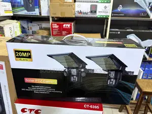 20MP Solar PTZ Camera 4 Lens – Wireless Outdoor Security