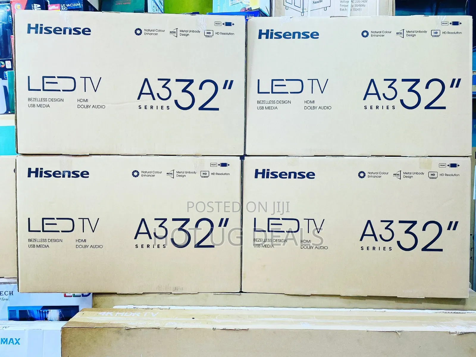 Hisense 32 Inch HDR LED Digital Free to Air TV Black (3YRs WRNTY )