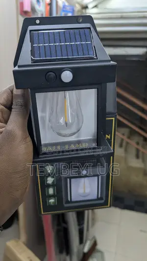 Solar Wall Lantern With Three Modes and Motion Sensor, Porch Light
