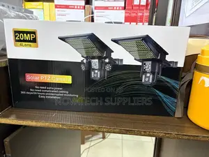 20MP Solar PTZ Camera 4 Lens – Wireless Outdoor Security