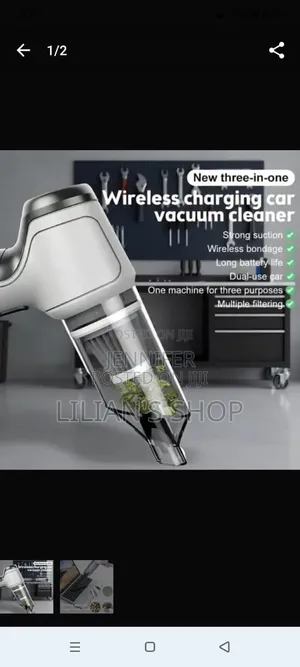 Portable Car Cordless Vacuum and Blower