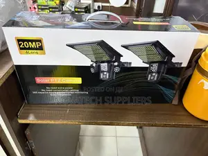 4-Lens 20MP Solar Security Camera – PTZ Surveillance Night Vision
