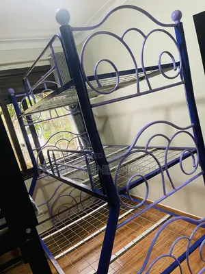 Brandnew Purple 3/6 and 4/6 Tripple Decker Bed
