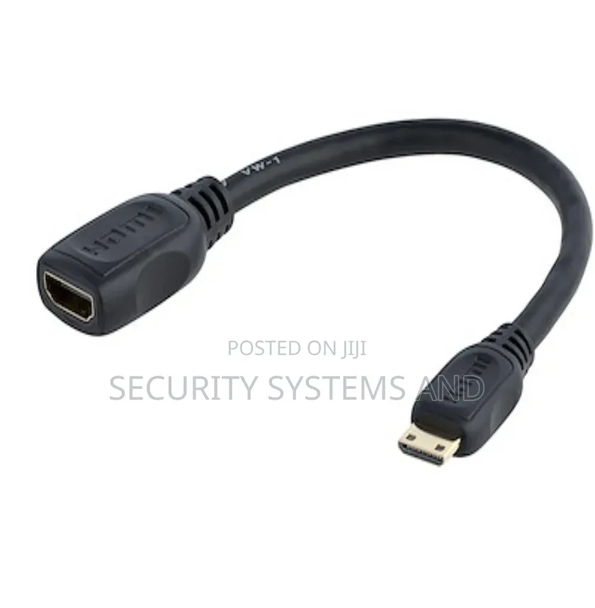 Mini Hdmi to Female Hdmi Cable - High Resolution