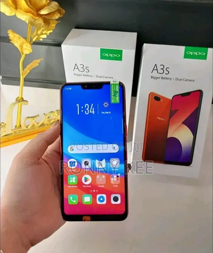 Oppo A3s 64 GB Red
