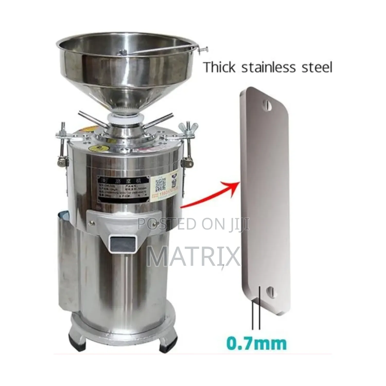 Commercial Electric Peanut Sauce Butter Maker Machine Nut Grinder