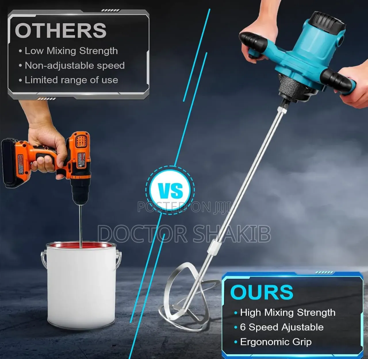 Handheld Electric Paddle Commercial Mixer