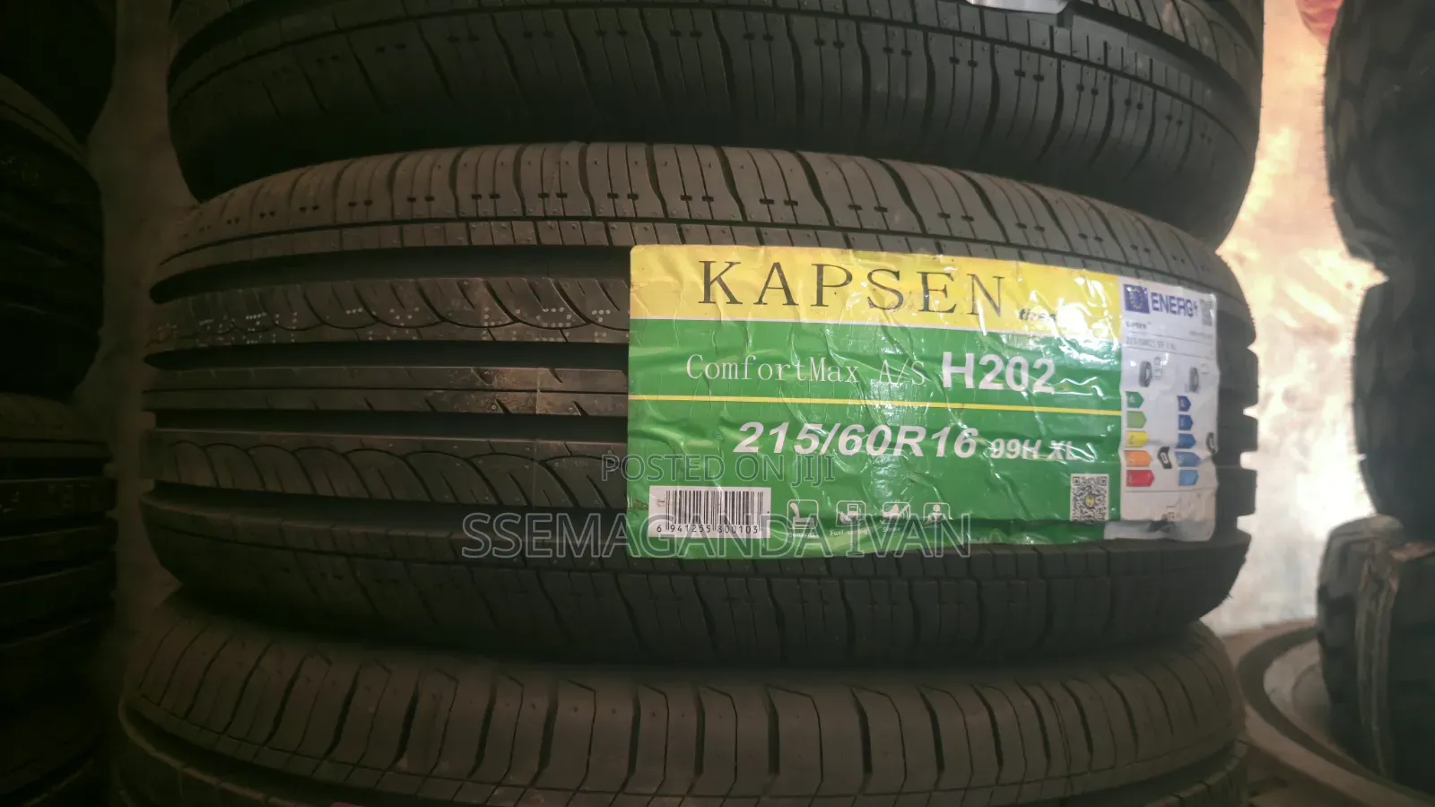 215/60r16 Mark X,ractis,ist Tyres in Kapsen Brand