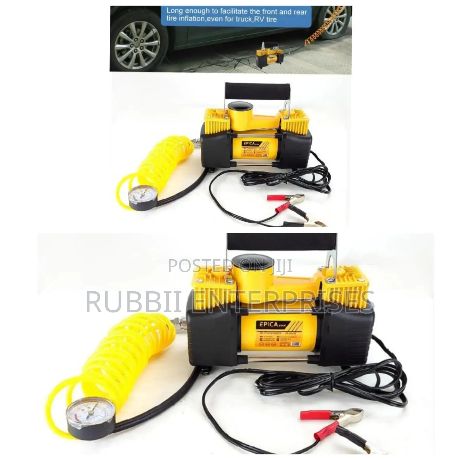 Epica Star Portable Double-Cylinder Car Air Compressor