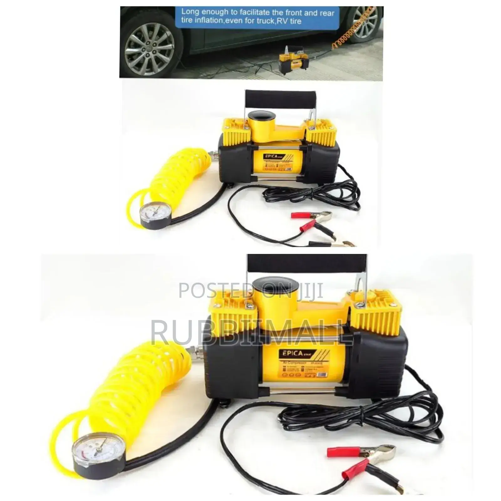 Epica Star Portable Double-Cylinder Car Air Compressor