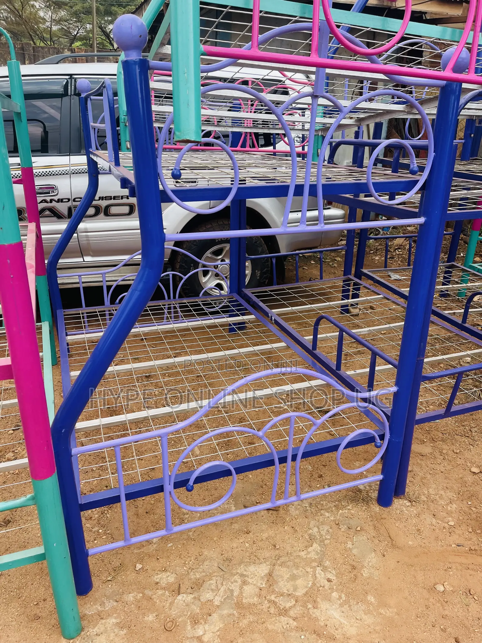 Magic 3/6 and 4/6 Double Deckerbed With Ladder,net Holder