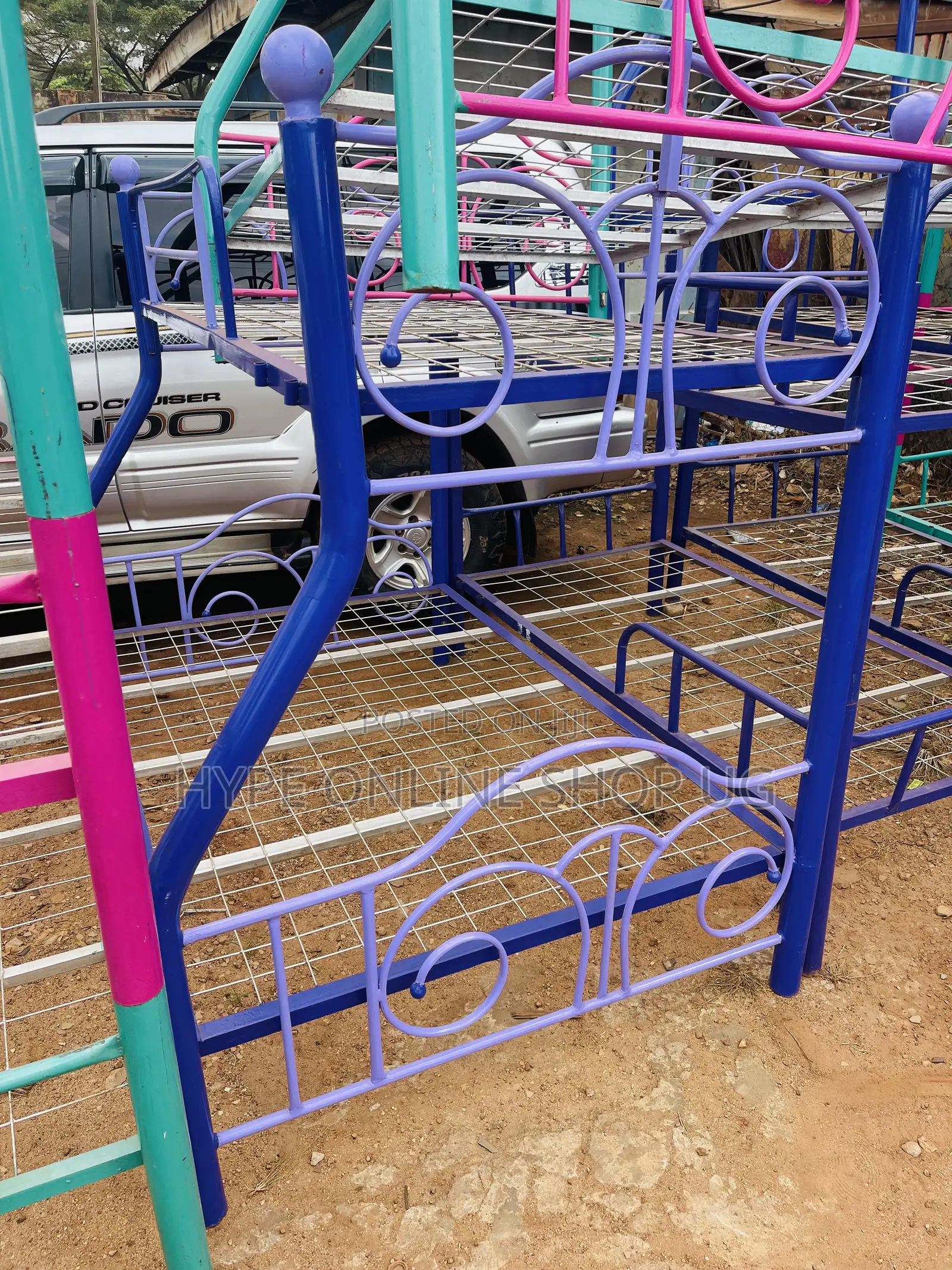 Magic 3/6 and 4/6 Double Deckerbed With Ladder,net Holder