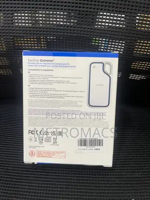 SanDisk Extreme Portable SSD for PlayStation 5 PC (2TB)