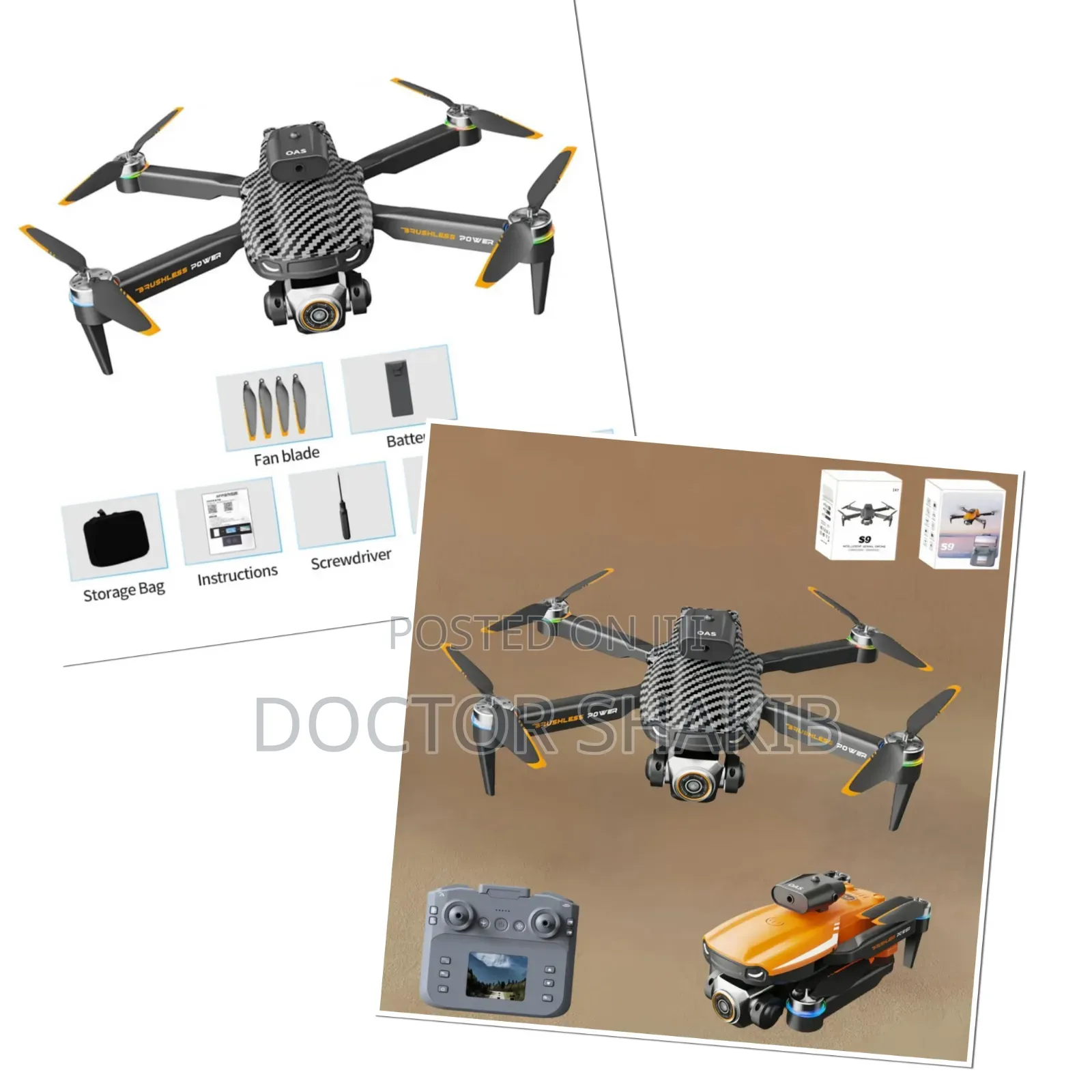  Brushless Aerial Camera Drone