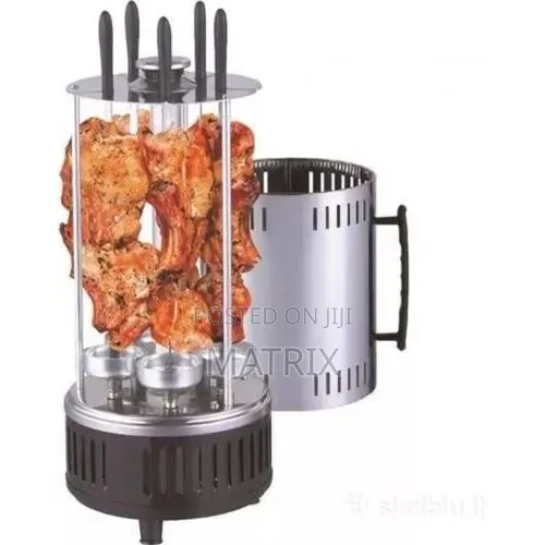 Electric BbQ and Kebab Machine Round