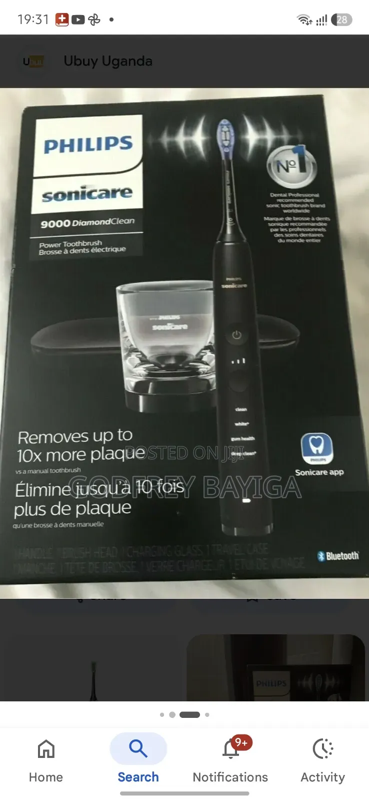 Philips Sonicare 9000 Diamond Clean