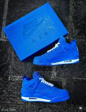 Nigel Sylvester X Air Jordan 4 "Blue Brick"