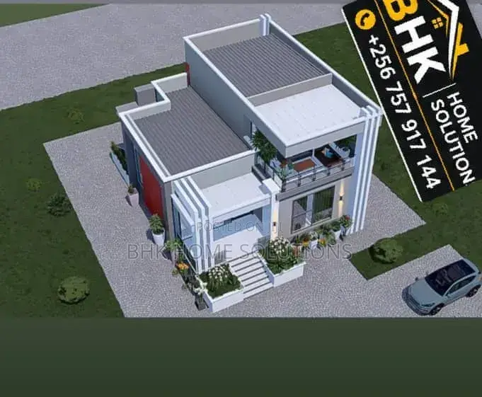 Modern 4 Bedroom House Plan | Contemporary Home Design