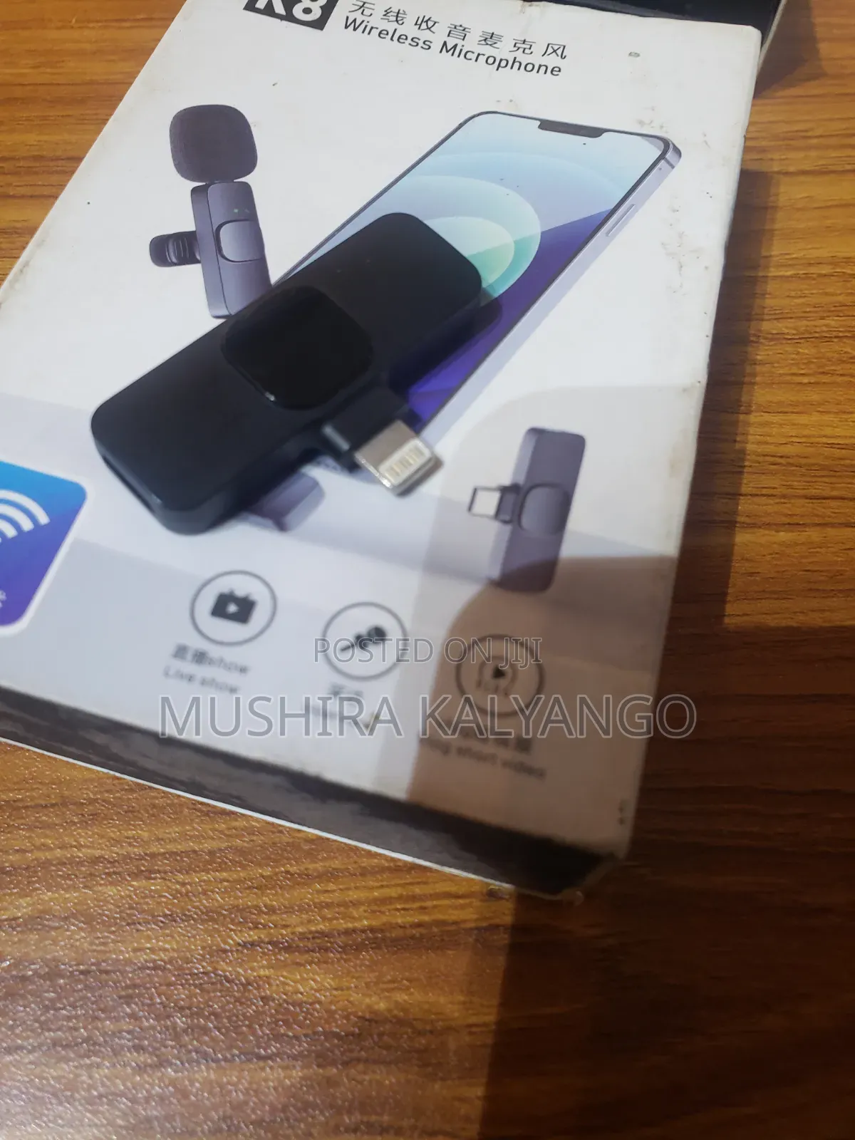 Wireless Microphone L Have for I Phone and Android