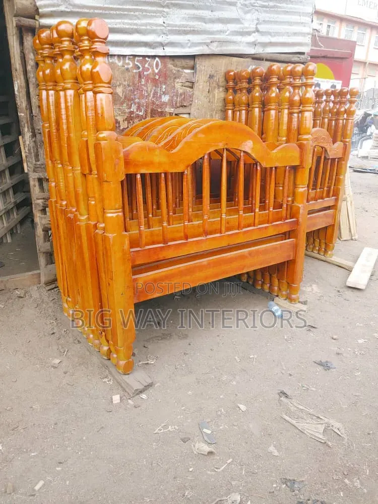 5by6 and 4by6 Long Poles Wooden Bed