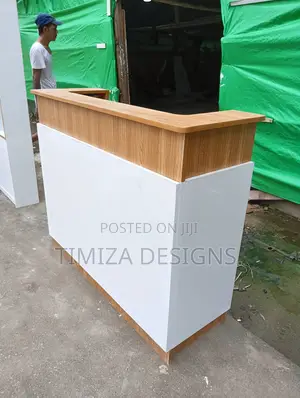 Wooden Reception Desk