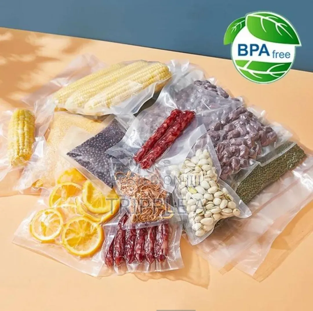 50pcs Vaccum Sealer Food Packing Bags ( 25 by 16cm)