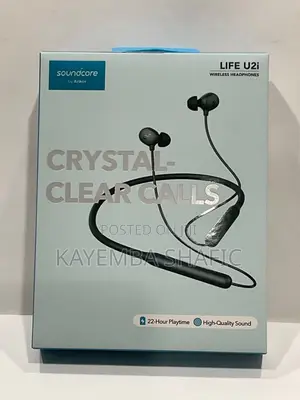 Anker Soundcore Life U2i Upgraded Wireless Neckband Headphones Black