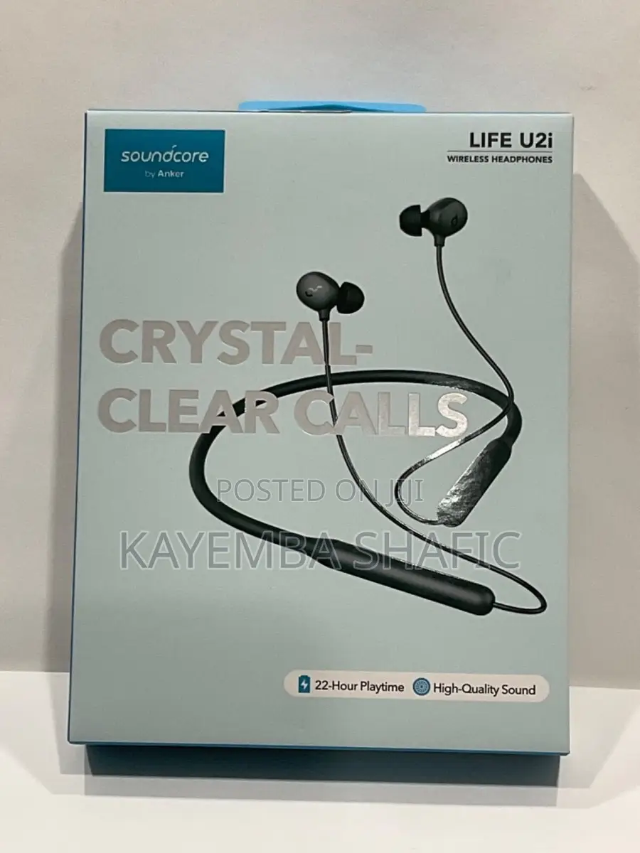 Anker Soundcore Life U2i Upgraded Wireless Neckband Headphones Black