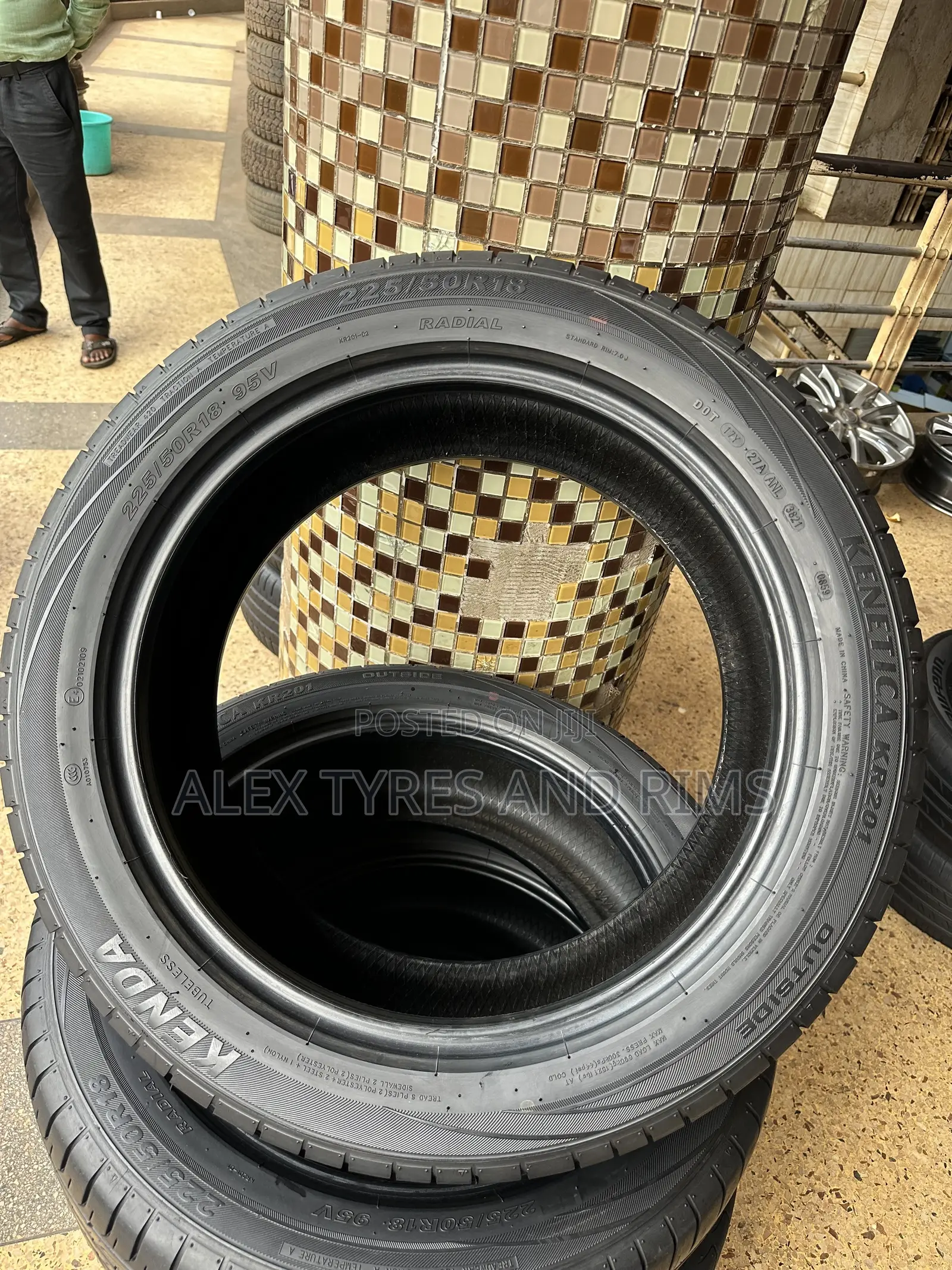 225/50r18 Kenda Foreign Used Tyres
