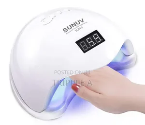 White SUN 5 UV LED Gel Nail Lamp Dryer