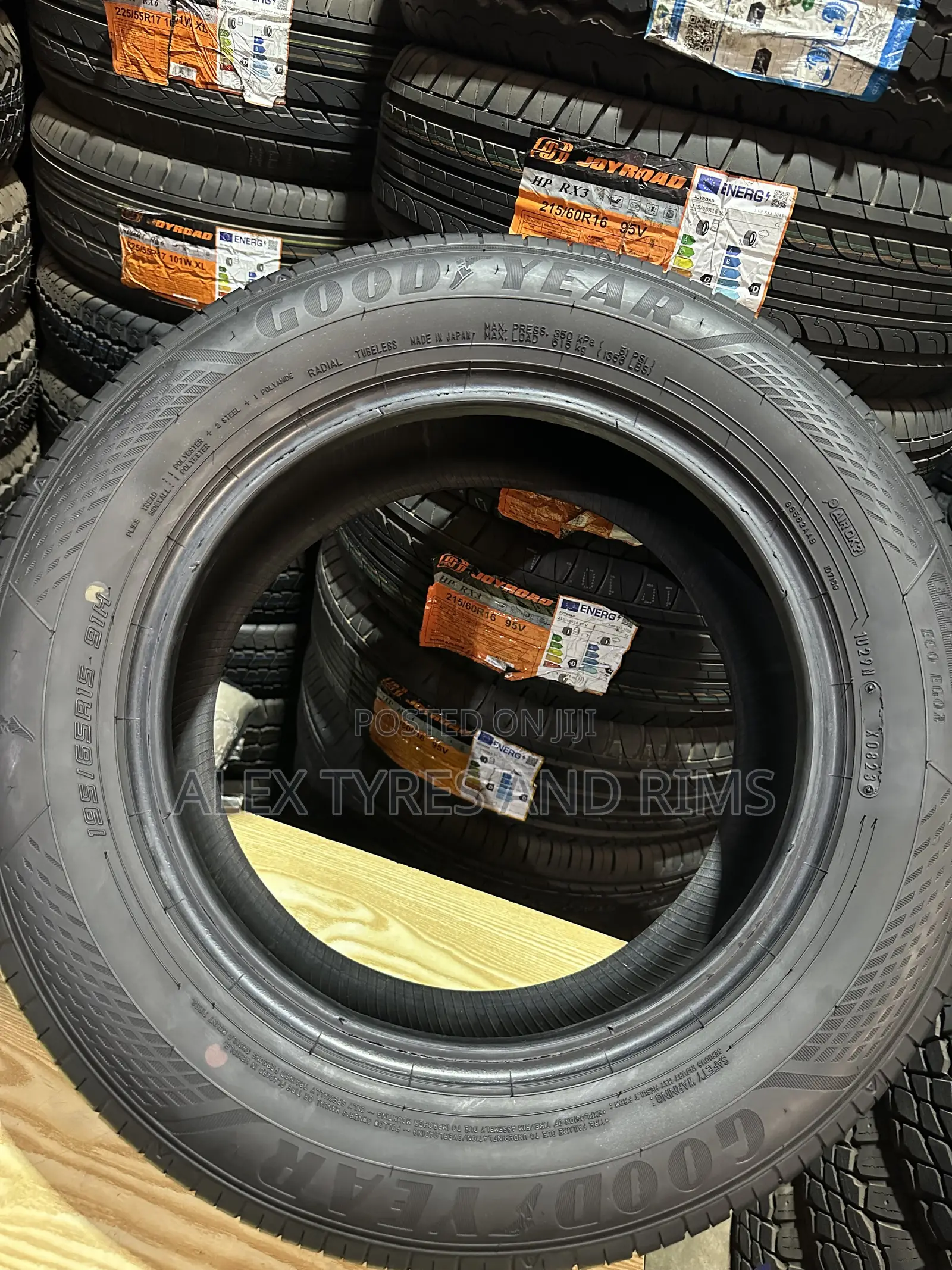 195/65r15 Good Year Tires Foreign Used but Good Condition
