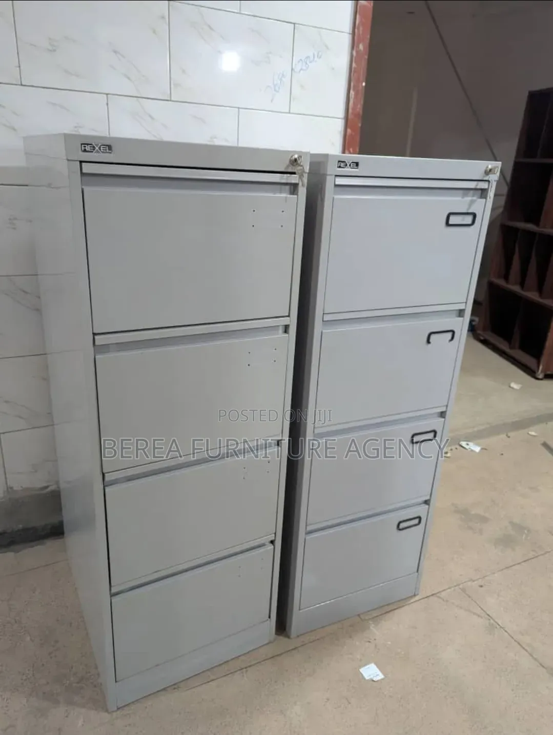 2 Pieces of Refurbished Perfect File Cabinets