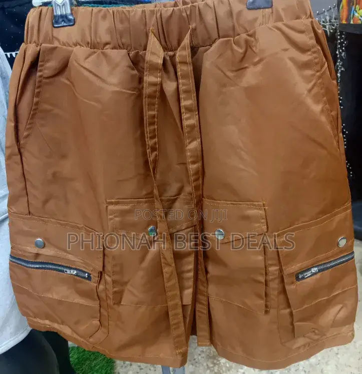 Mens Shorts With Bomber Pockets