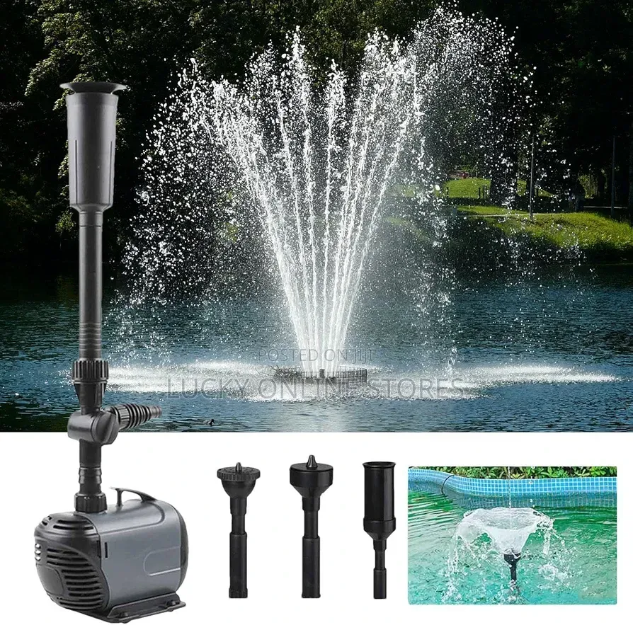 Submersible Water Fountain Pond Pump Kit