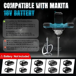 Electric Cordless Mixer for Paint Concrete