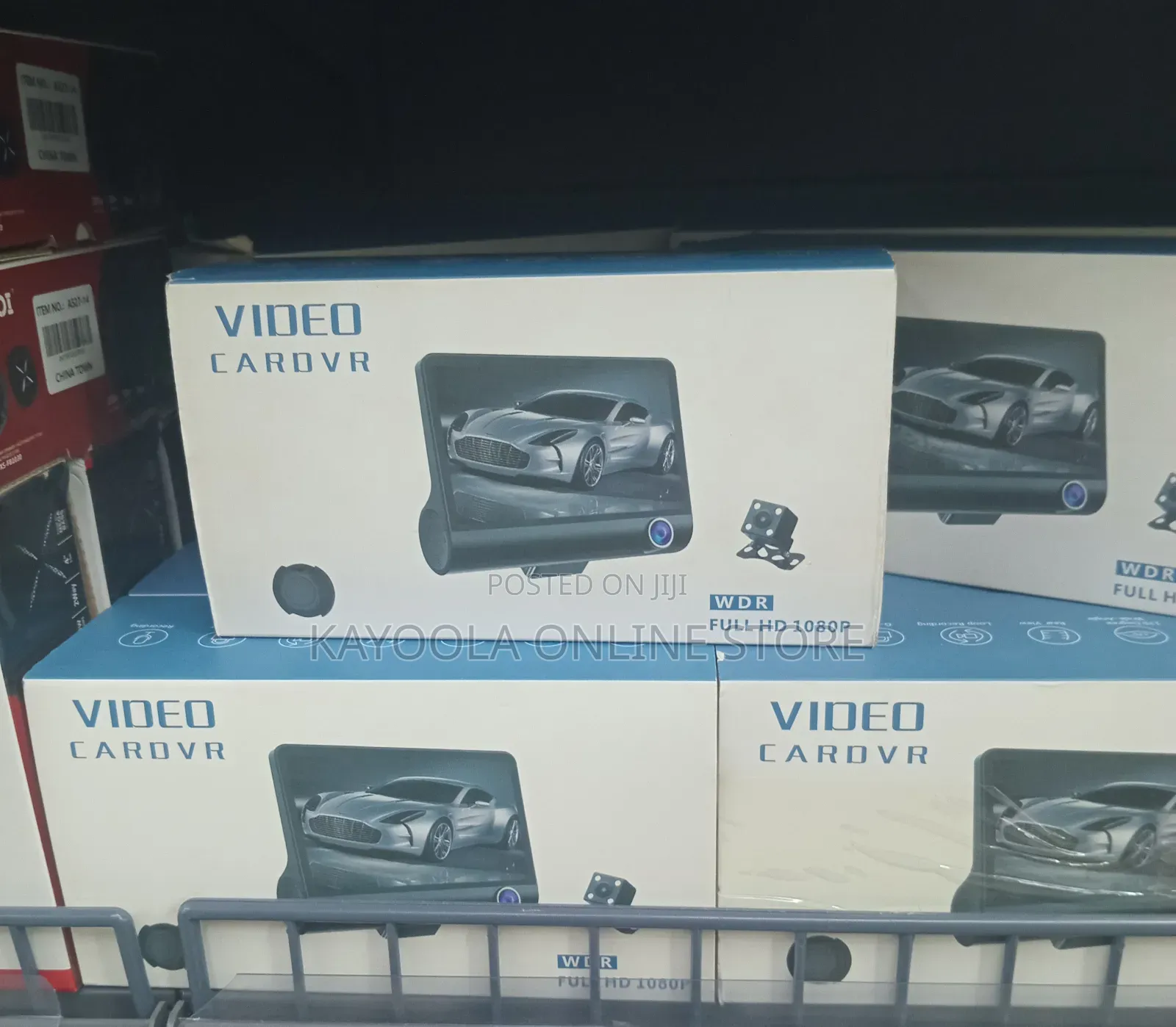3-in-1 Car DVR Dash Cam- Full HD 1080P Vehicle Security Camera