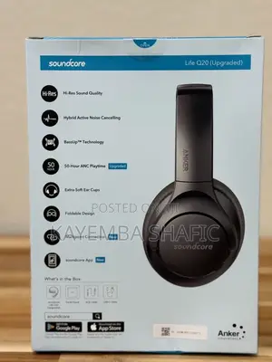 Brand New Anker Soundcore Life Q20 Upgraded Headphone
