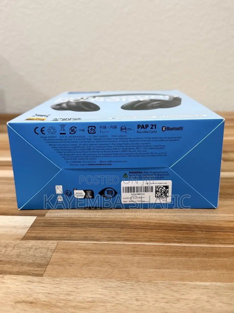 Brand New Anker Soundcore Life Q20 Upgraded Headphone