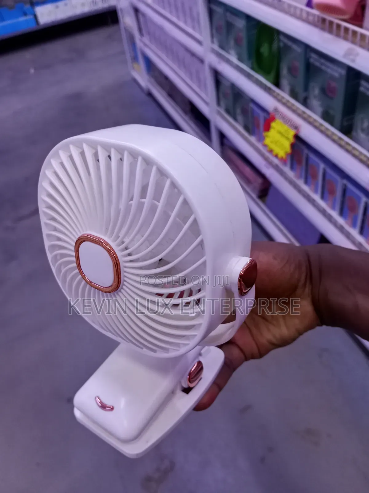 Rechargeable Peg Fan