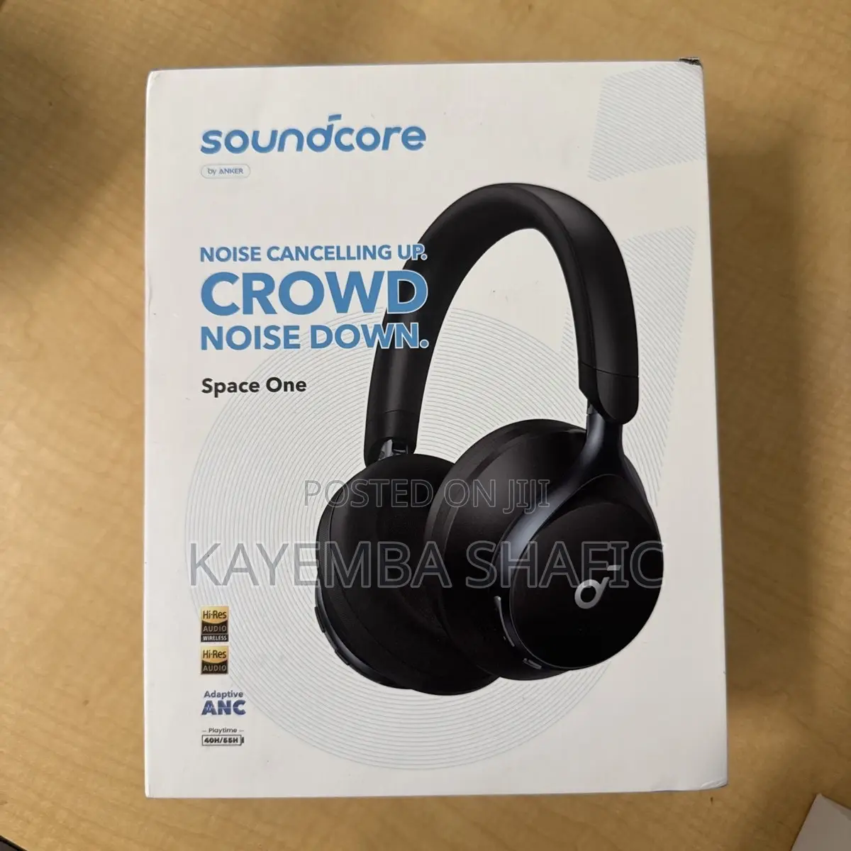 Anker Soundcore Space One Wireless ANC Over-Ear Headphones